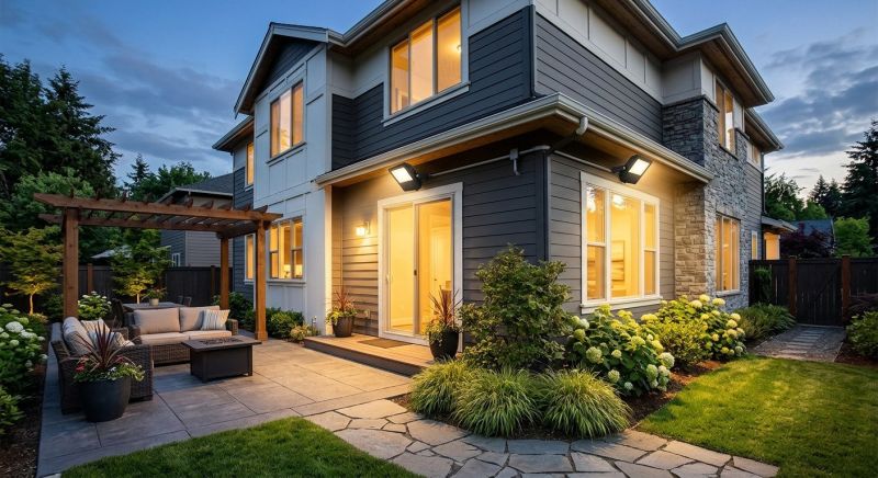 Terrace Lighting Installation in Orem, UT